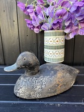 Antique Wooden Bluebill Scaup