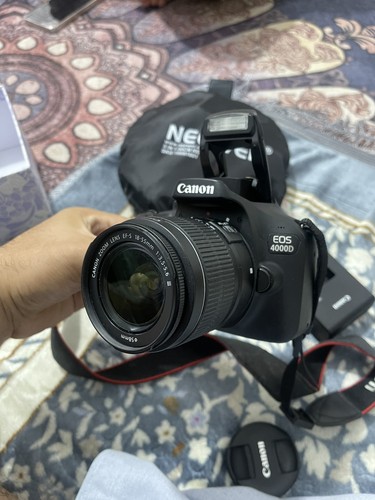 Canon eos 4000d black dslr - canon,