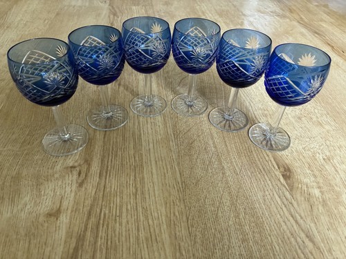 Vintage cobalt blue cut - blue,
