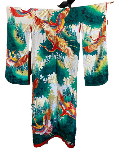 Vintage japanese silk - vintage,