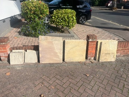 Indian sandstone paving - indian,
