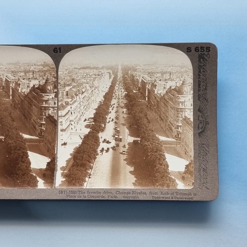 Paris stereoview c1895 real - paris,