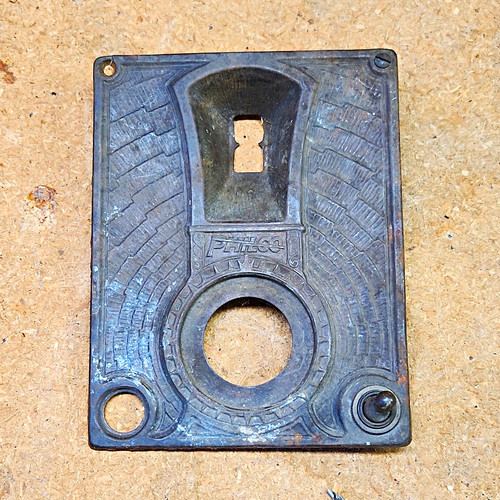 Philco radio escutcheon bezel - philco, escutcheon/bezel