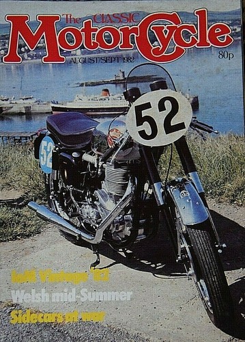 Classic motorcycle aug - classic, 1982