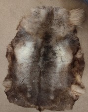 reindeer hide rug