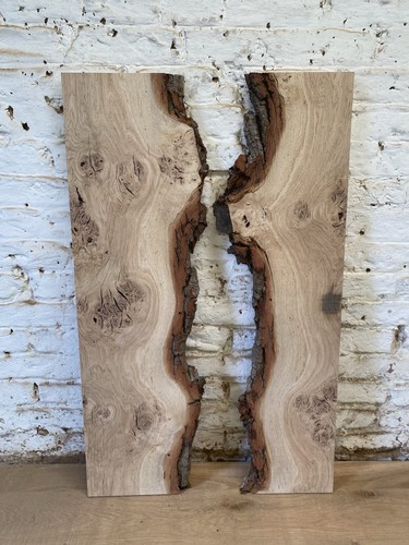 Waney edge live oak - waney, burr