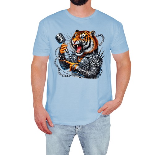 Heavy metal tiger - heavy,