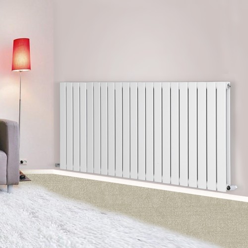 White flat panel column - white,