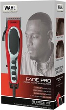 Wahl 79111-803 Fade Pro Perfect Fade Corded Hair Clipper Trimmer Grooming Set