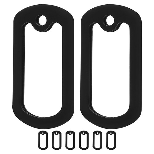Pcs dog tag protector for - 8, id