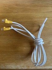 White Cat6 Ethernet Internet Cable RJ45 Network Patch Lead 3m