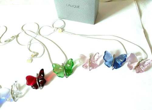 Pendant lalique butterfly - pendant,