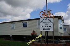 Photo 6x4 Poplar Farm Caravan