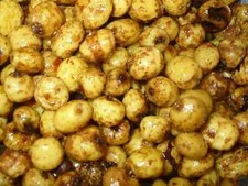 large,standard or black  tiger nuts prepared coated in TIGER NUT OIL fishing