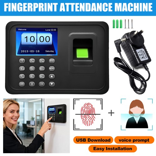 Employee time clock clocking - time,