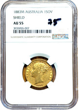 VERY RARE R2 AU55 1883