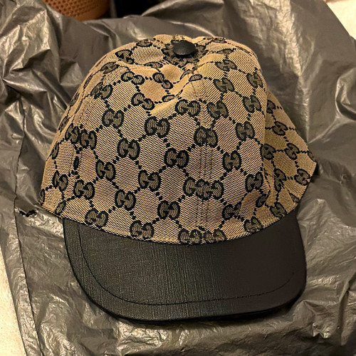 Gucci canvas baseball cap - gucci,