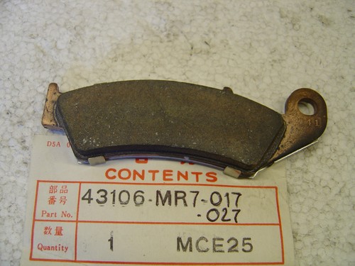 Brake pad vfr750r - brake, rc30