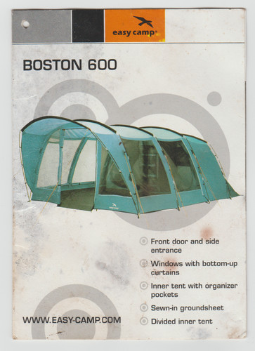 Easy camp boston 600 - easy,