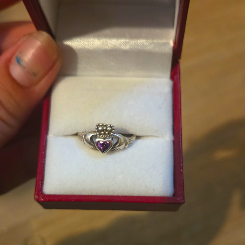 925 sterling silver claddagh - 925,