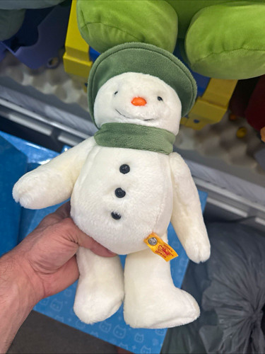Steiff snowman plush soft toy - snowman,