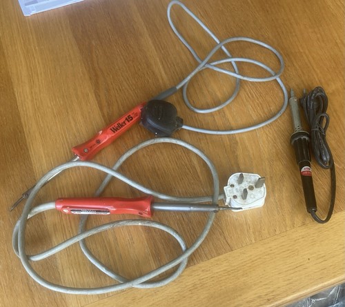 Soldering irons and reel - reel, of