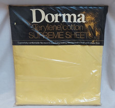 Vintage Dorma Double+ Yellow