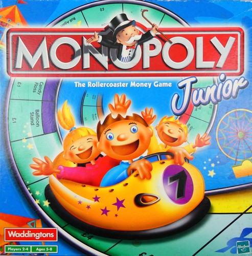 Waddingtons monopoly junior - monopoly,