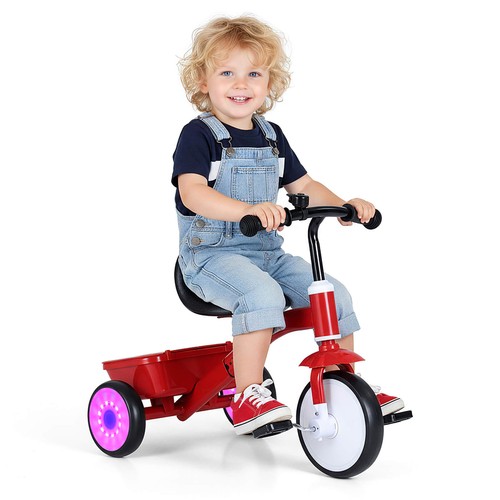 Toddler tricycle glowing - toddler,
