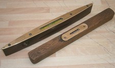 x2 Vintage SPIRIT LEVELS - J