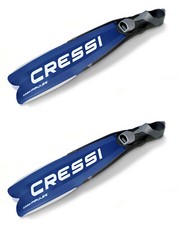 Cressi Gara Modular Impulse Full Foot Pocket Long Fins Freediving etc New