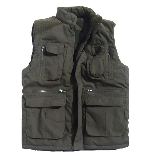 Gents plain green - plain, bodywarmer
