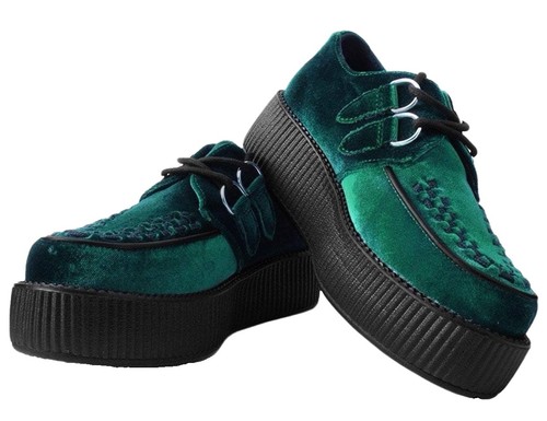Emerald green velvet - t.u.k.,