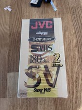 Twin pack JVC S-VHS Master