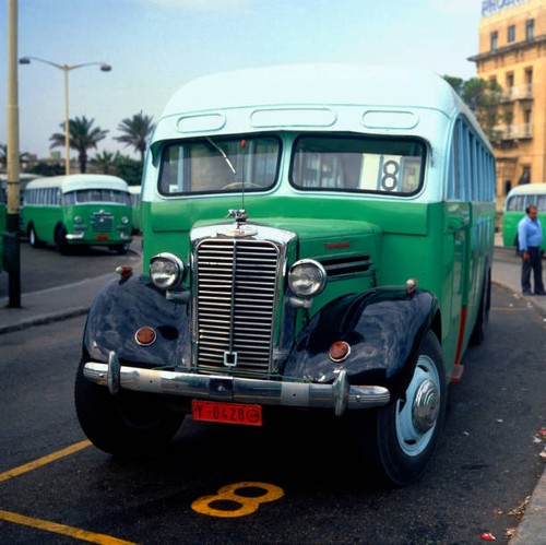 Travel malta green bus - travel,