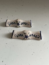 Ceramic Knife Rests Faience - Antique 