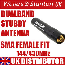 Comet SMA-209J - Dual Band Handheld Antenna (SMA-FEMALE)
