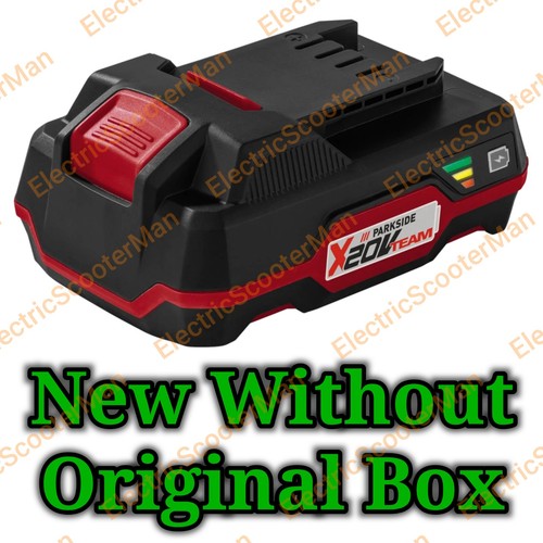 Parkside 20v 2ah battery only - 2ah,