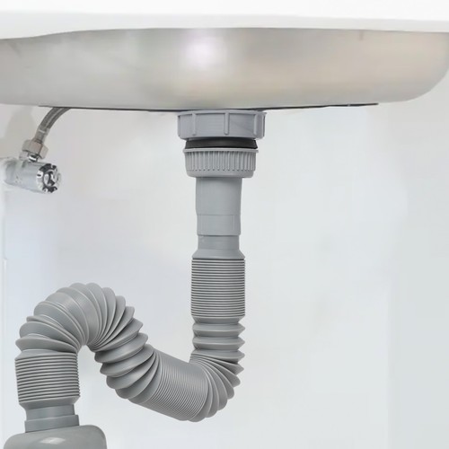 Reinforced kitchen drain pipe - kitchen,
