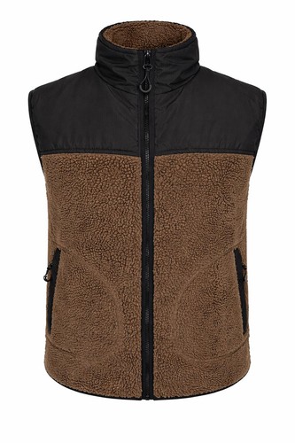 Primark brown borg fleece - borg,