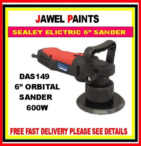 Sealey orbital sander - sealey, 6"