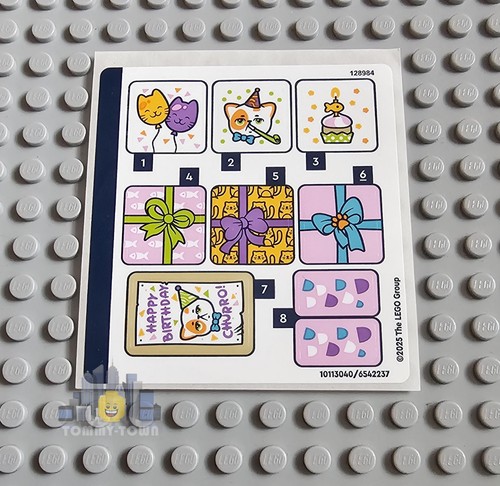 Lego friends sticker - friends, sheet