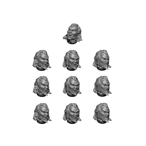 Vampire heads conversion bits - heads,