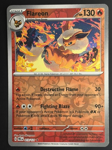 Flareon 013 131 prismatic - flareon, 013/131