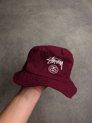 Stussy burgundy cotton - stussy,
