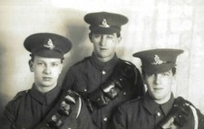 WW1 Photo Postcard Three Royal