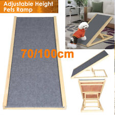 Folding Pet Ramp Wooden Dog