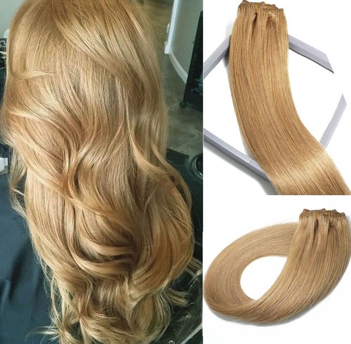 Double weft hair extensions - double,