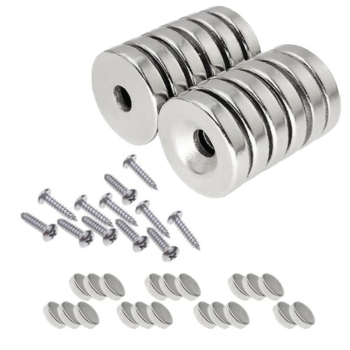 Pieces disc magnets set - 32,