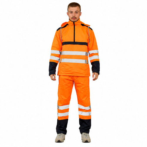 Men vis waterproof - hi-vis,